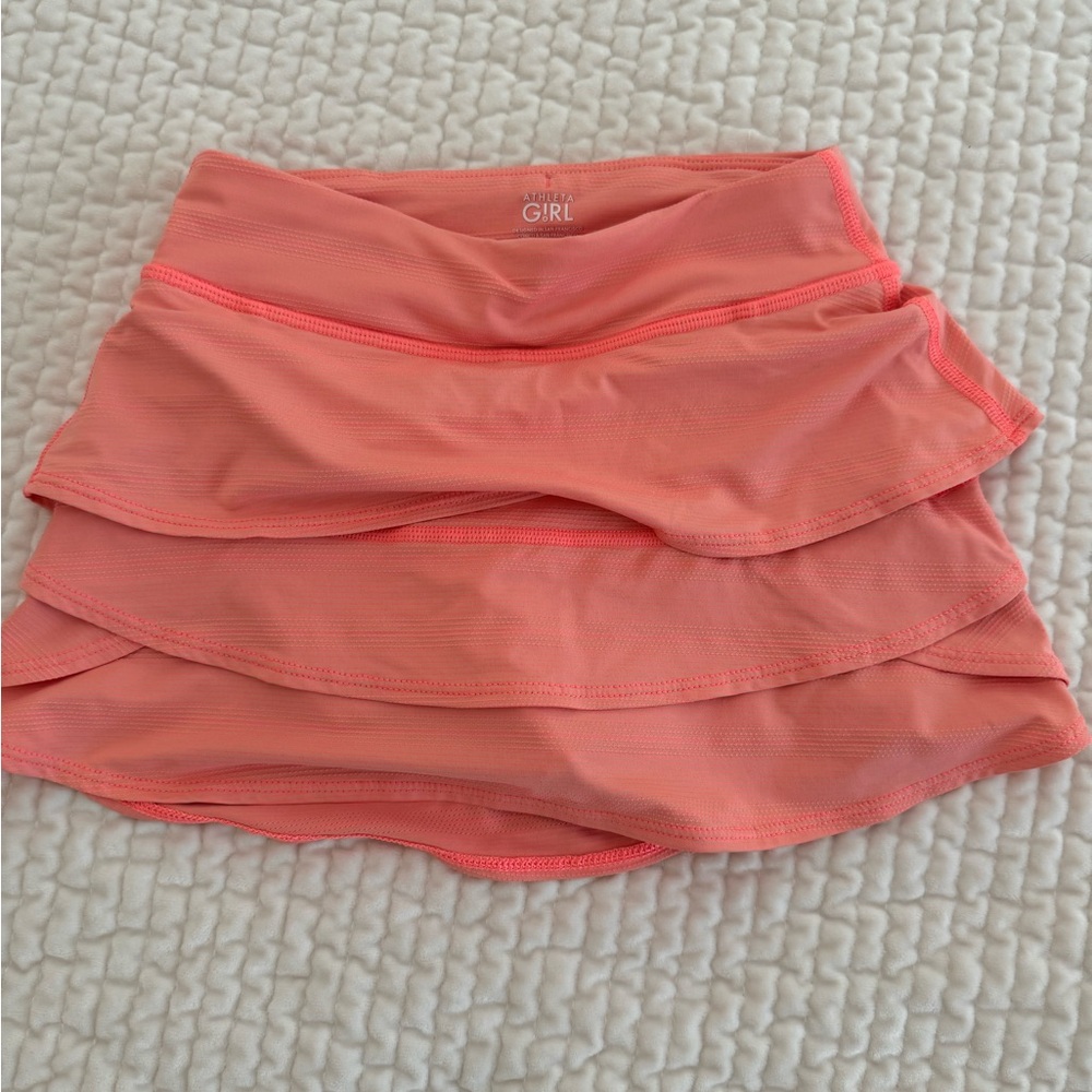 Athleta coral tennis Skort